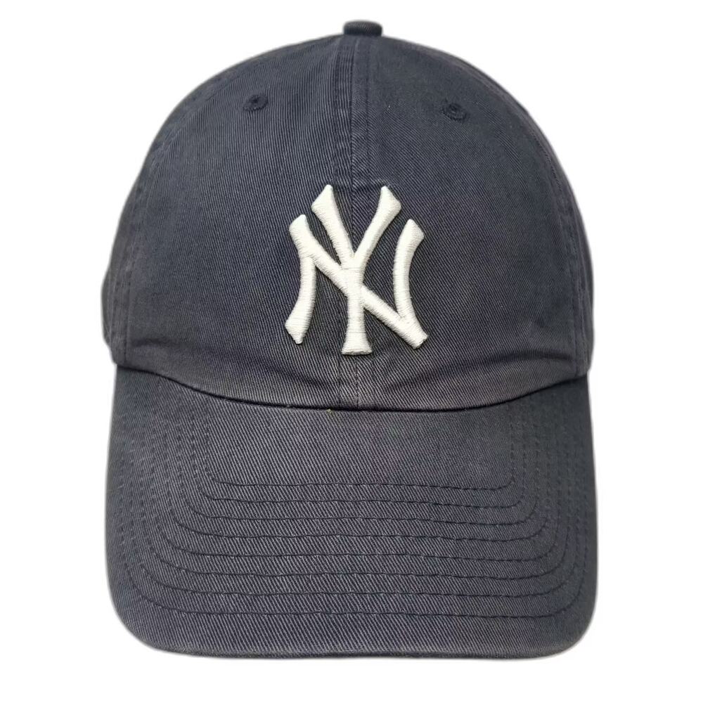 New York Yankees MLB Twins Enterprise Gray Baseball Cap XL Fitted Script Hat